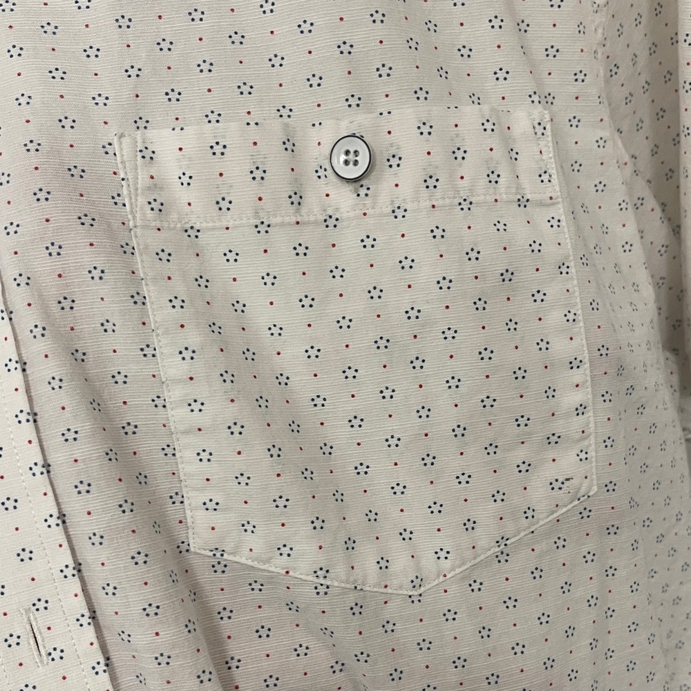 Banana Republic Light Gray Casual Button Down Shirt - Picture 3 of 6